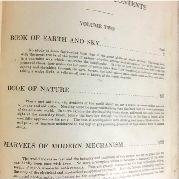 Popular Science & Industry Vol. II 1920 Antique Book Profusely Illustrated - Picture 2 of 12